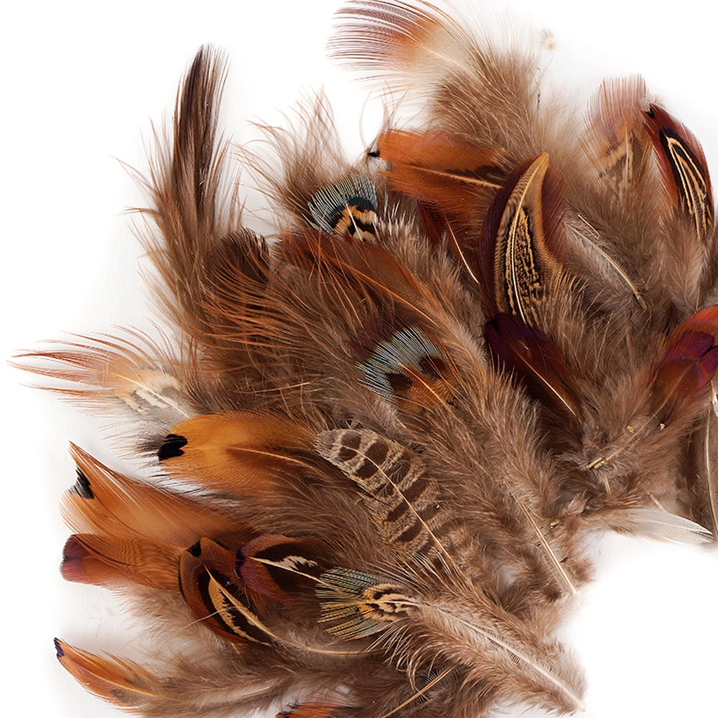 Pheasant Plumage Mix Natural - Natural - Feathers