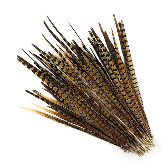 Pheasant Tails Assorted Natural - 16 - 30’’ - Feathers