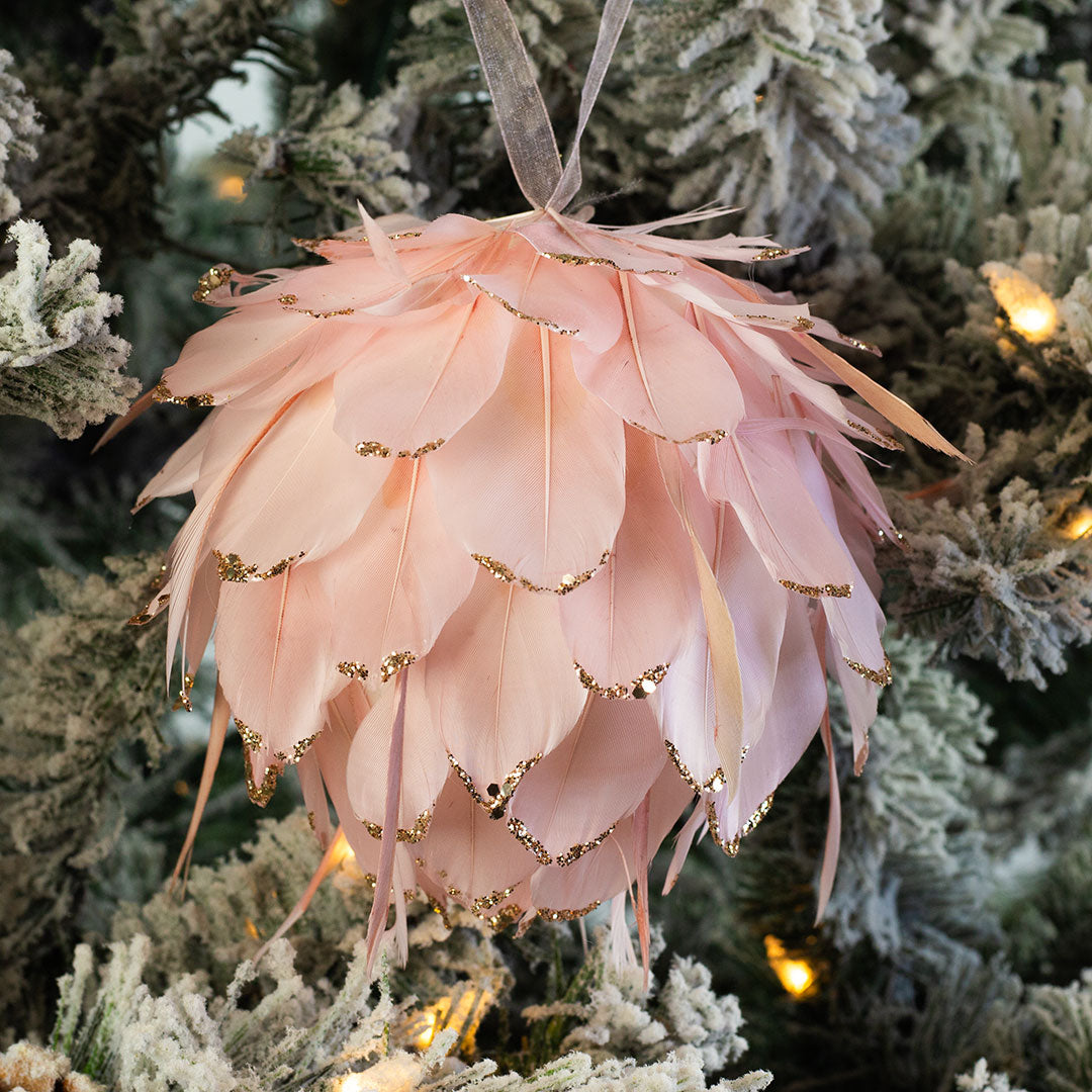 Pink Christmas Ornament