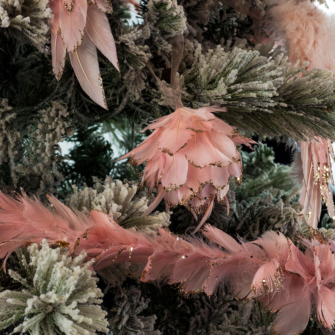 Pink Christmas Ornament