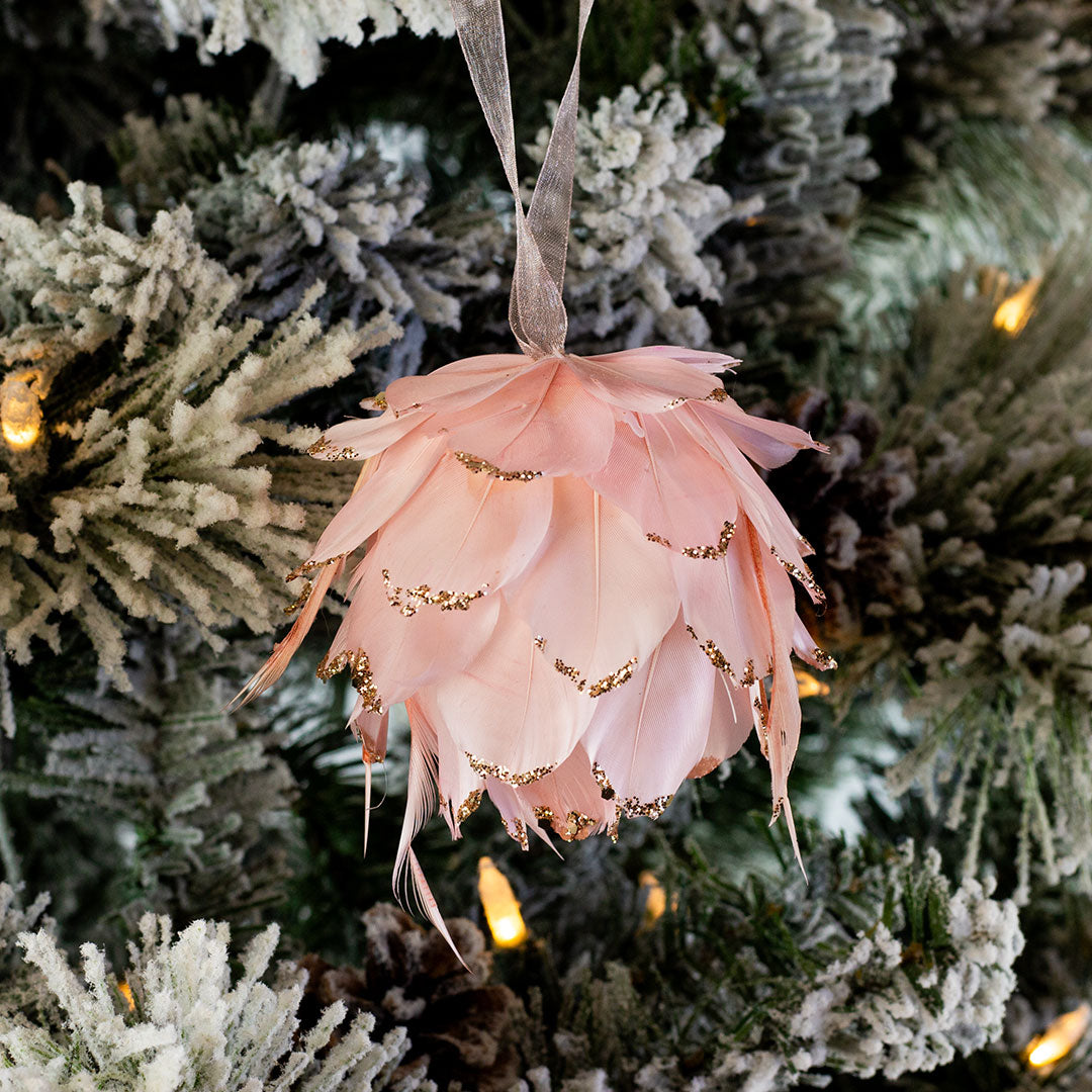 Pink Christmas Ornament