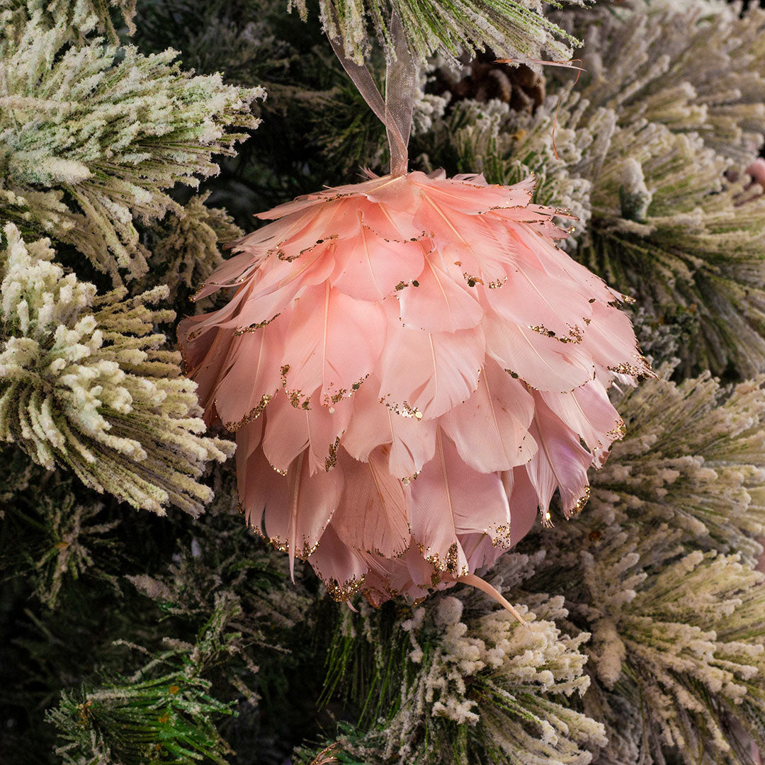 Pink Christmas Ornament