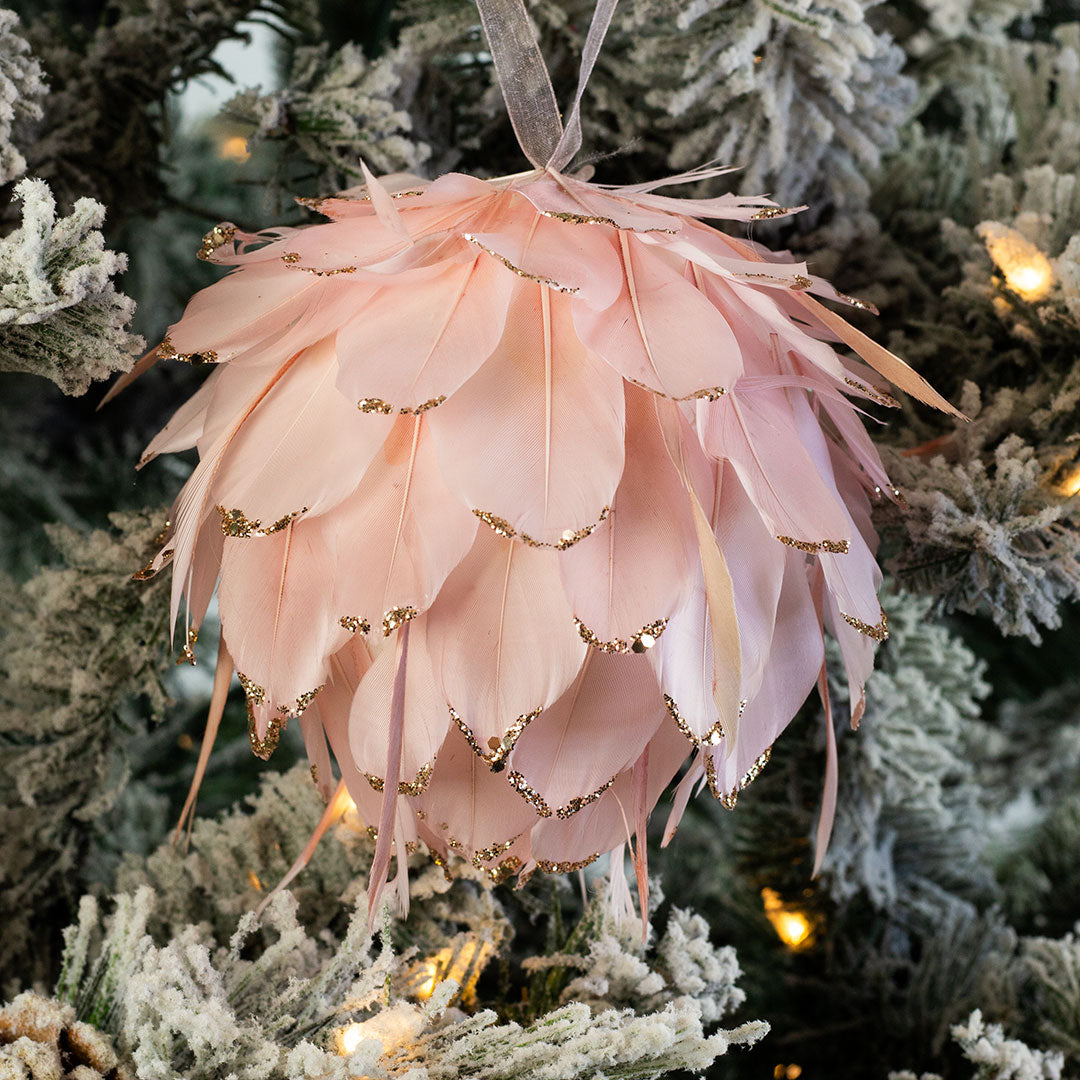 Pink Christmas Ornament