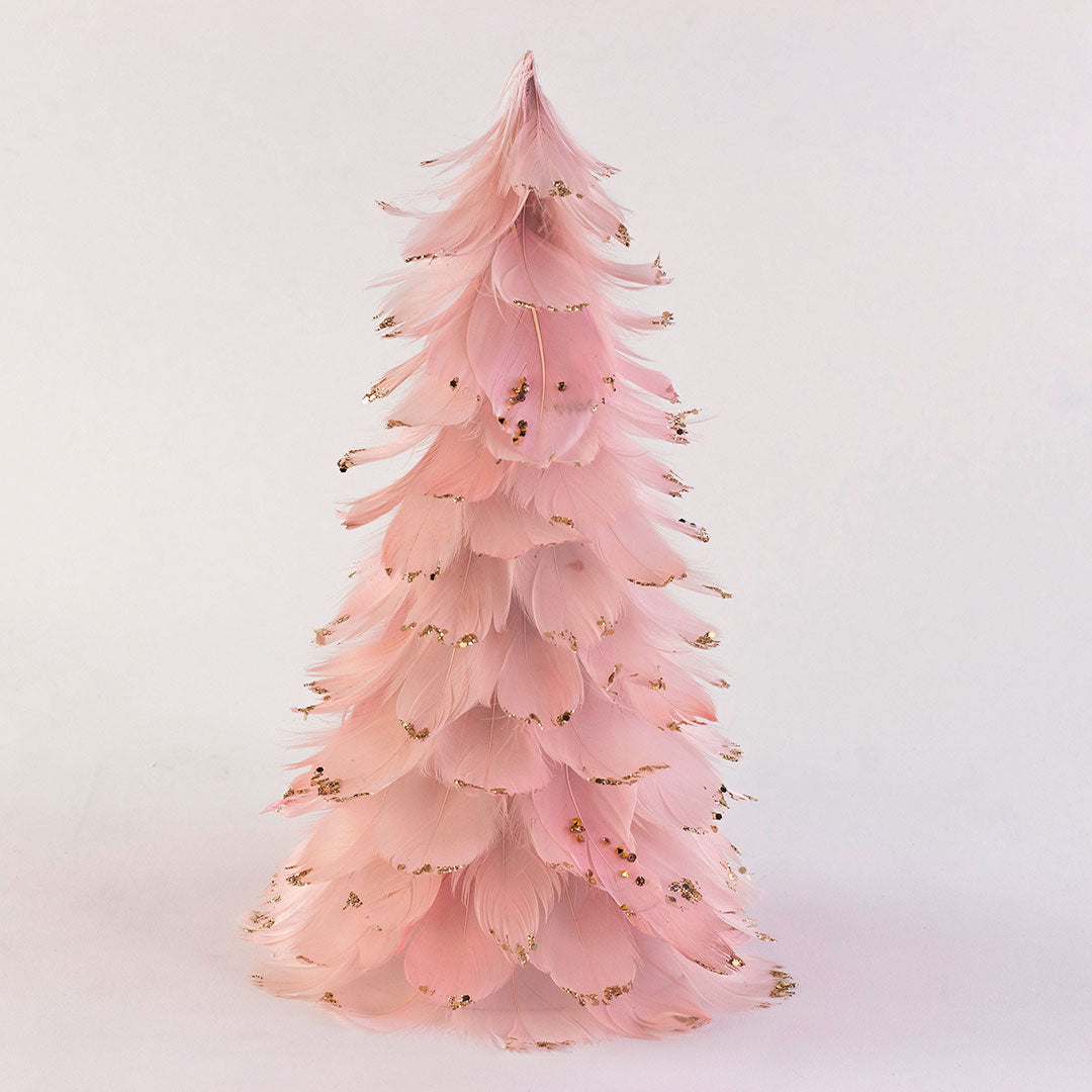 Christmas Tree Straw Topper- Pink