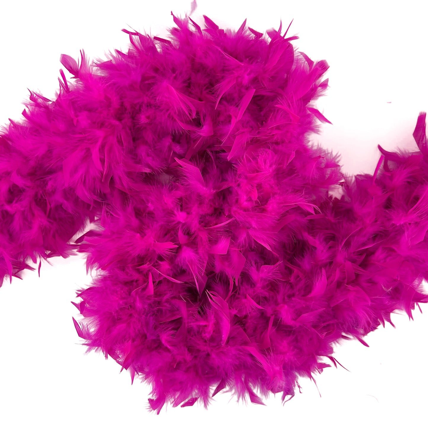 Chandelle Feather Boa - Heavyweight  - Very Berry