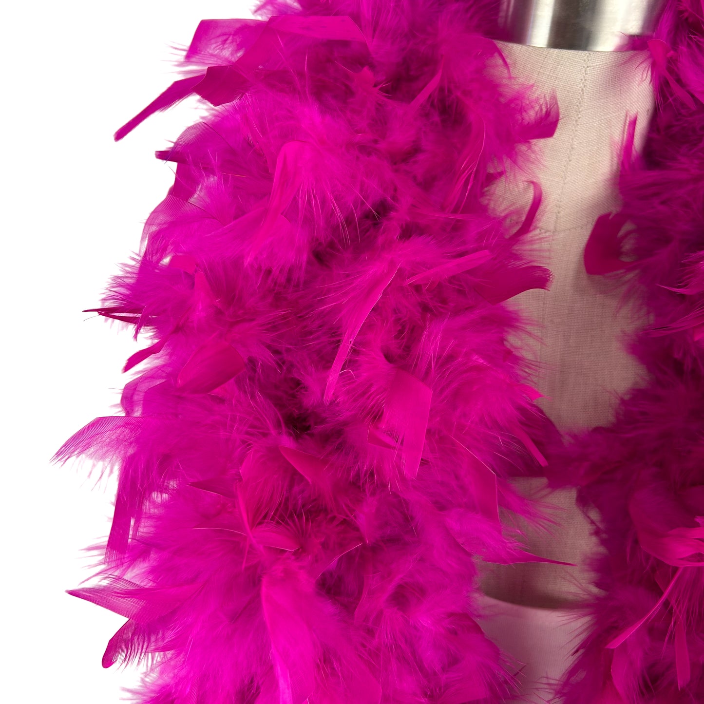 Chandelle Feather Boa - Heavyweight  - Very Berry