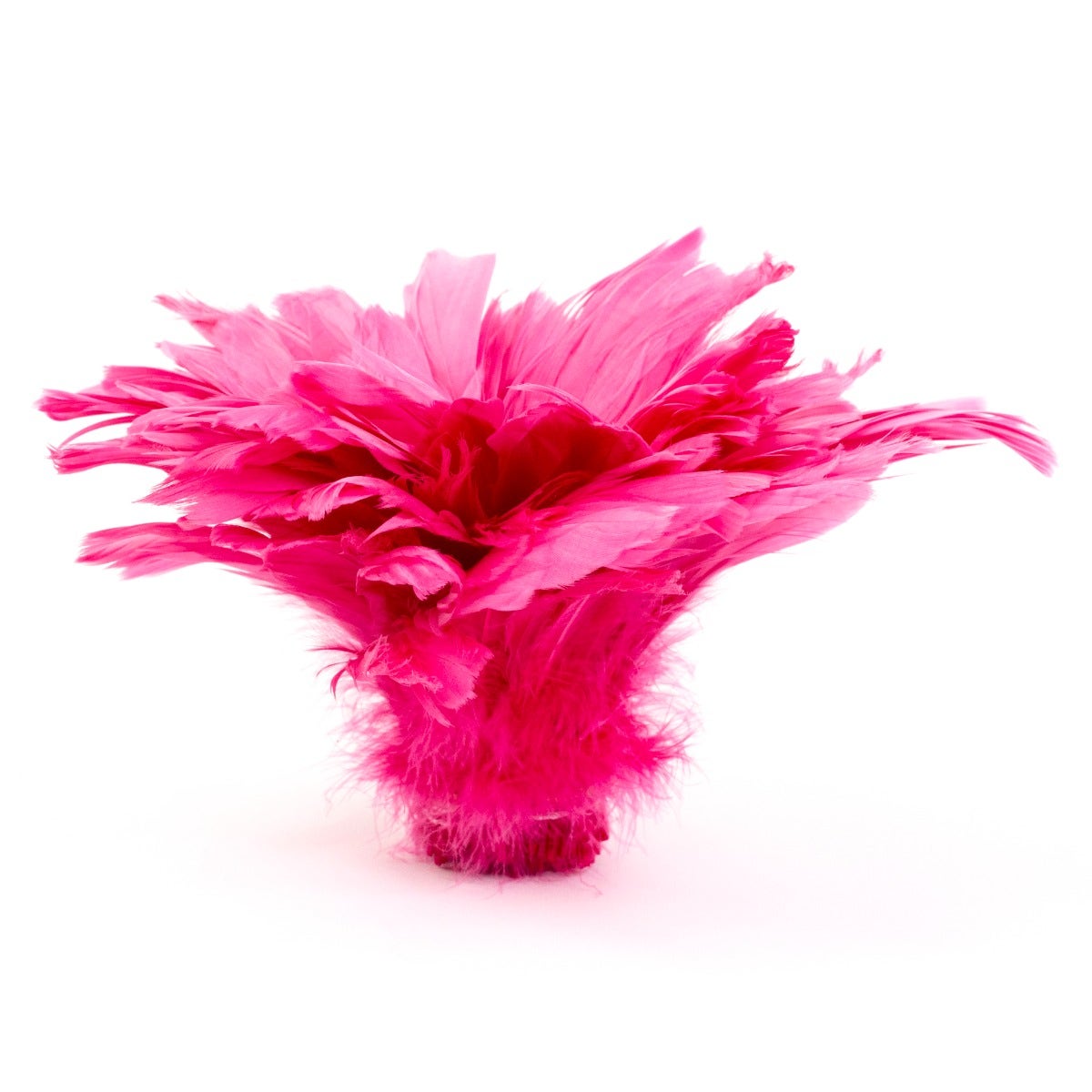 Goose Nagorie Dyed Red Feathers | Buy 5-6 Inches Bulk Feathers