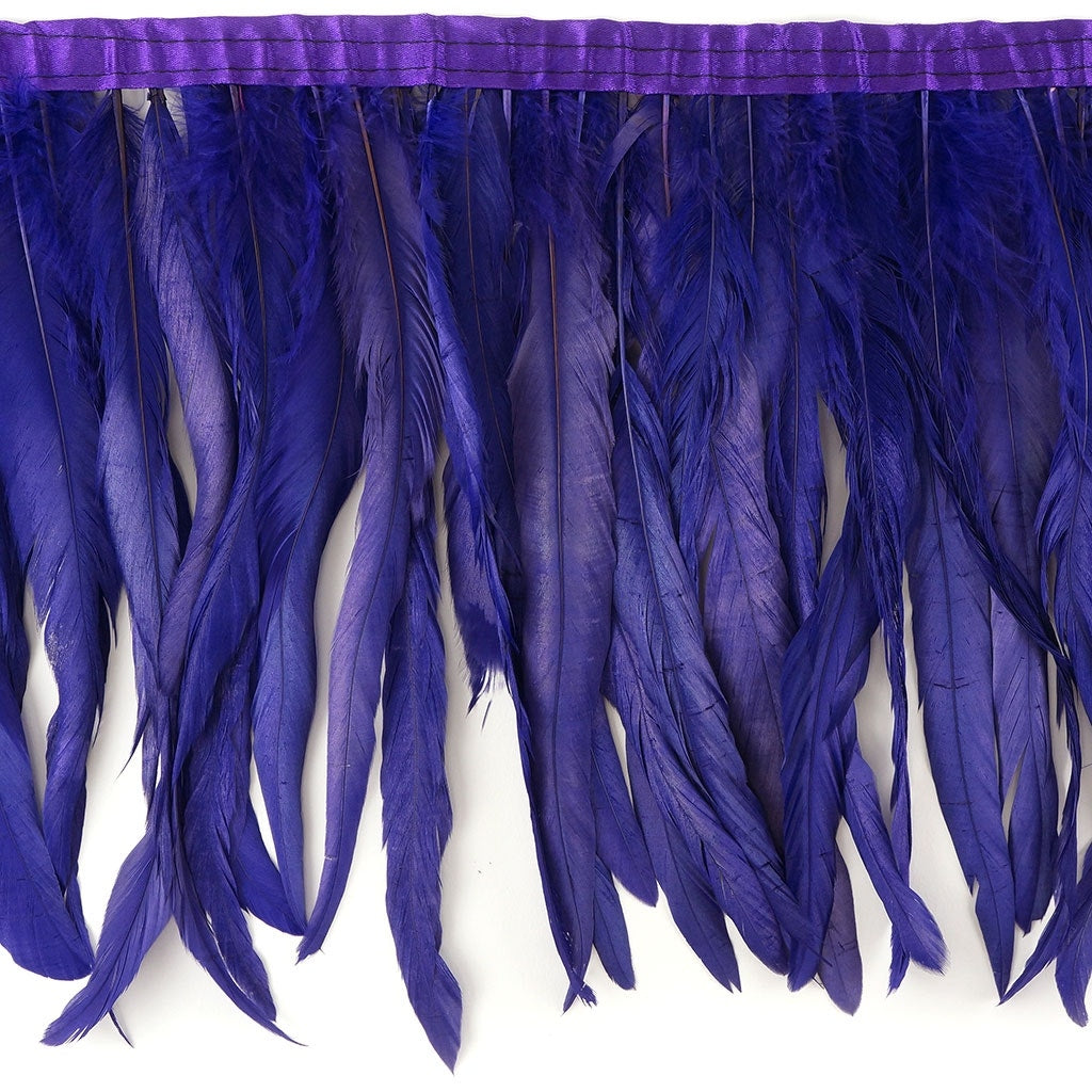 Bleach Dyed Coque Tail Fringe Regal