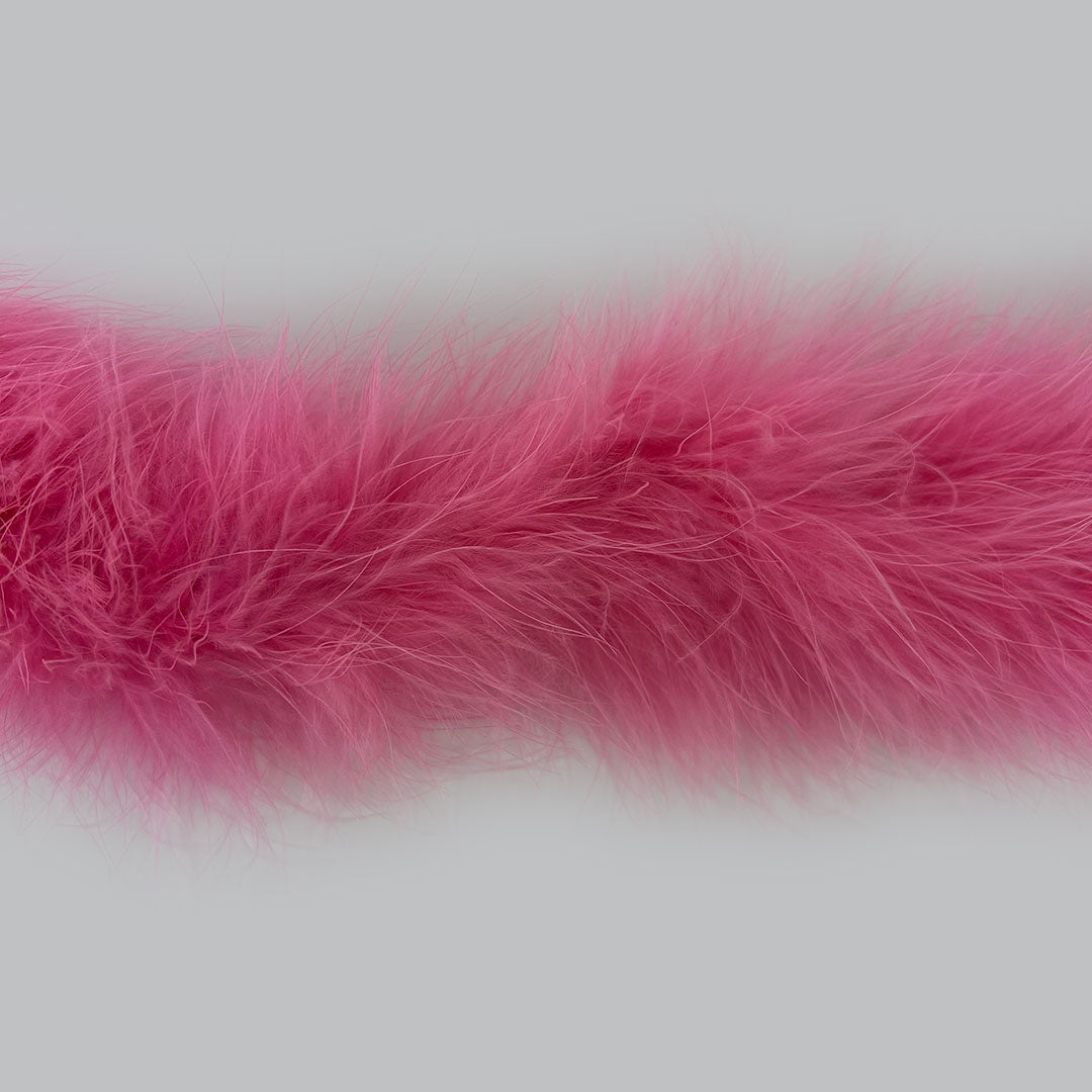 Full Marabou Feather Boa - Raspberry Sorbet