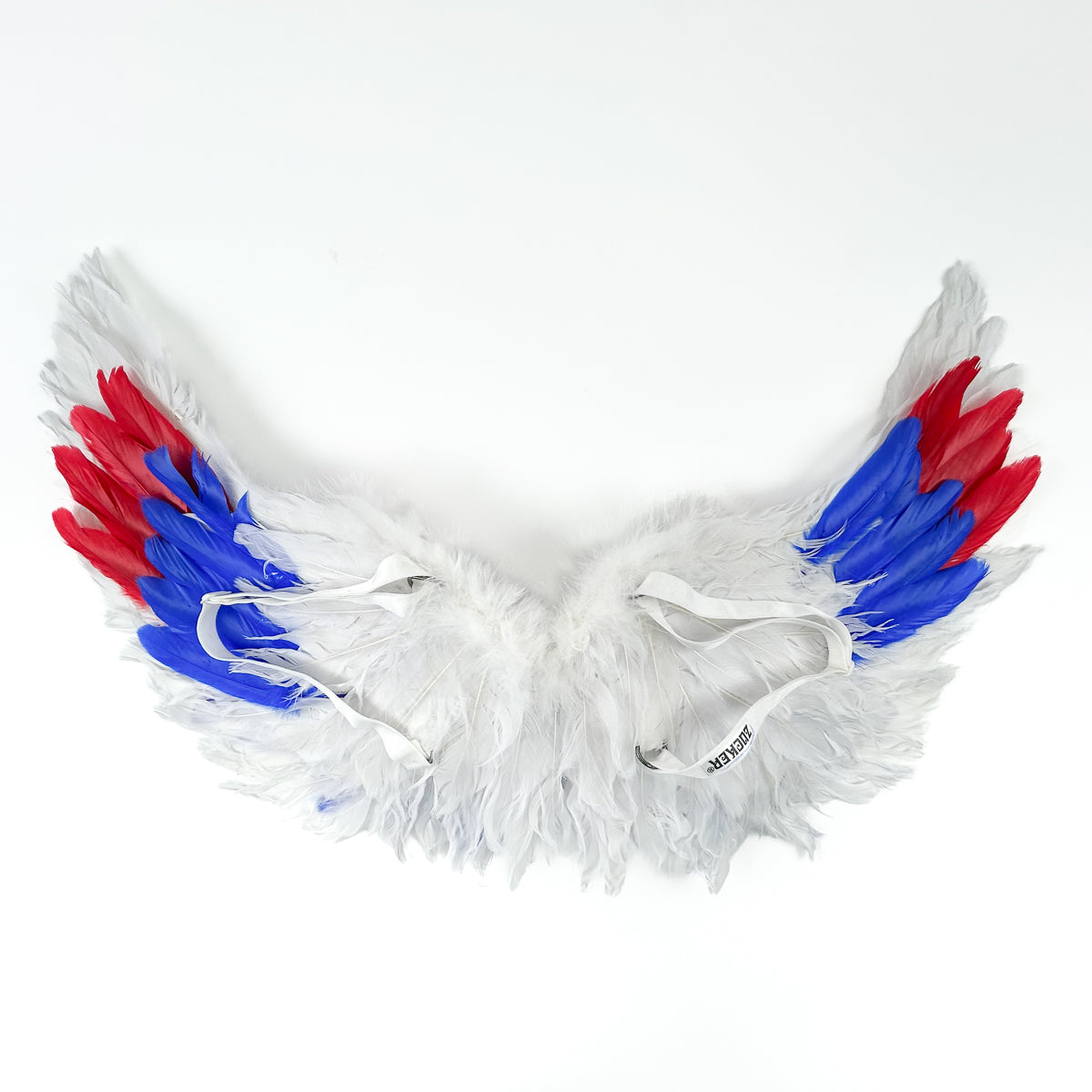 Cupid Angel Wings 25.5 x 13 inch --Red/White/Royal