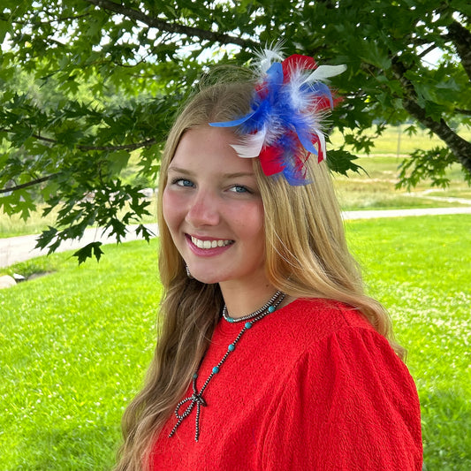 USA Feather Clip