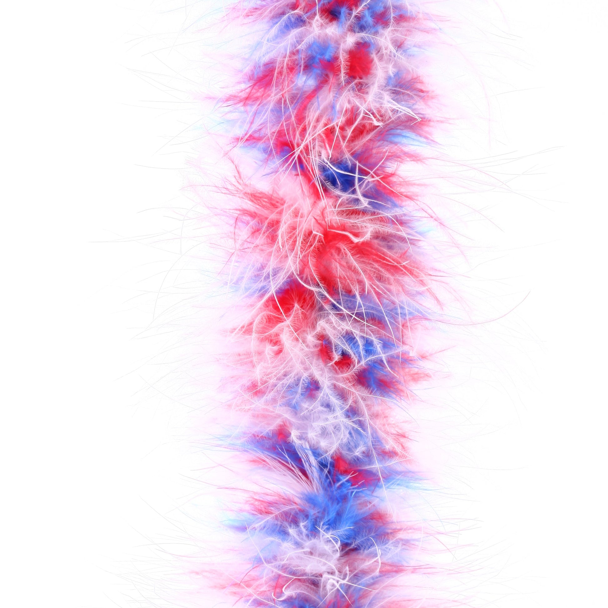 patriotic marabou feather boa