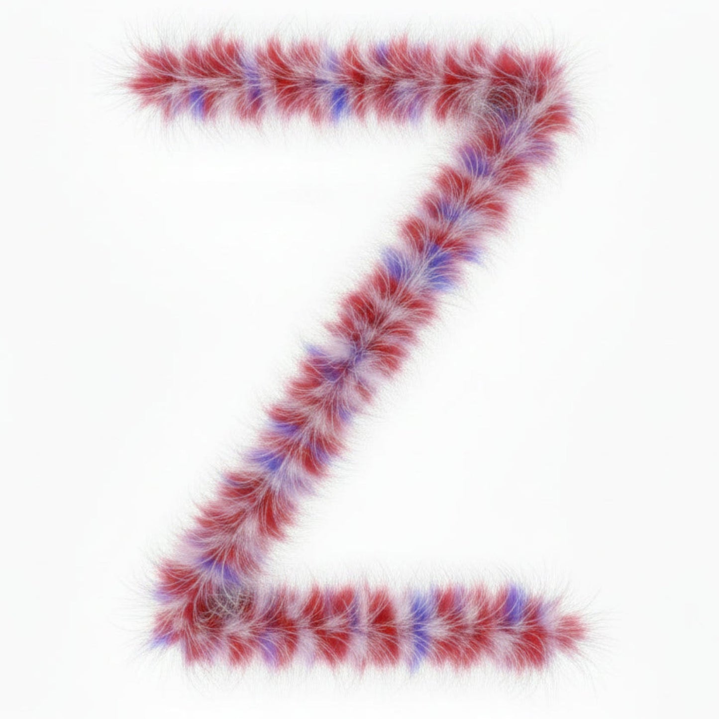 red white and blue marabou feather boa