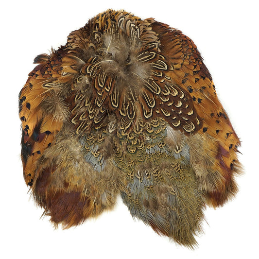 Ringneck Pheasant Pelts No Neck/Wing #2 - Natural - Feathers