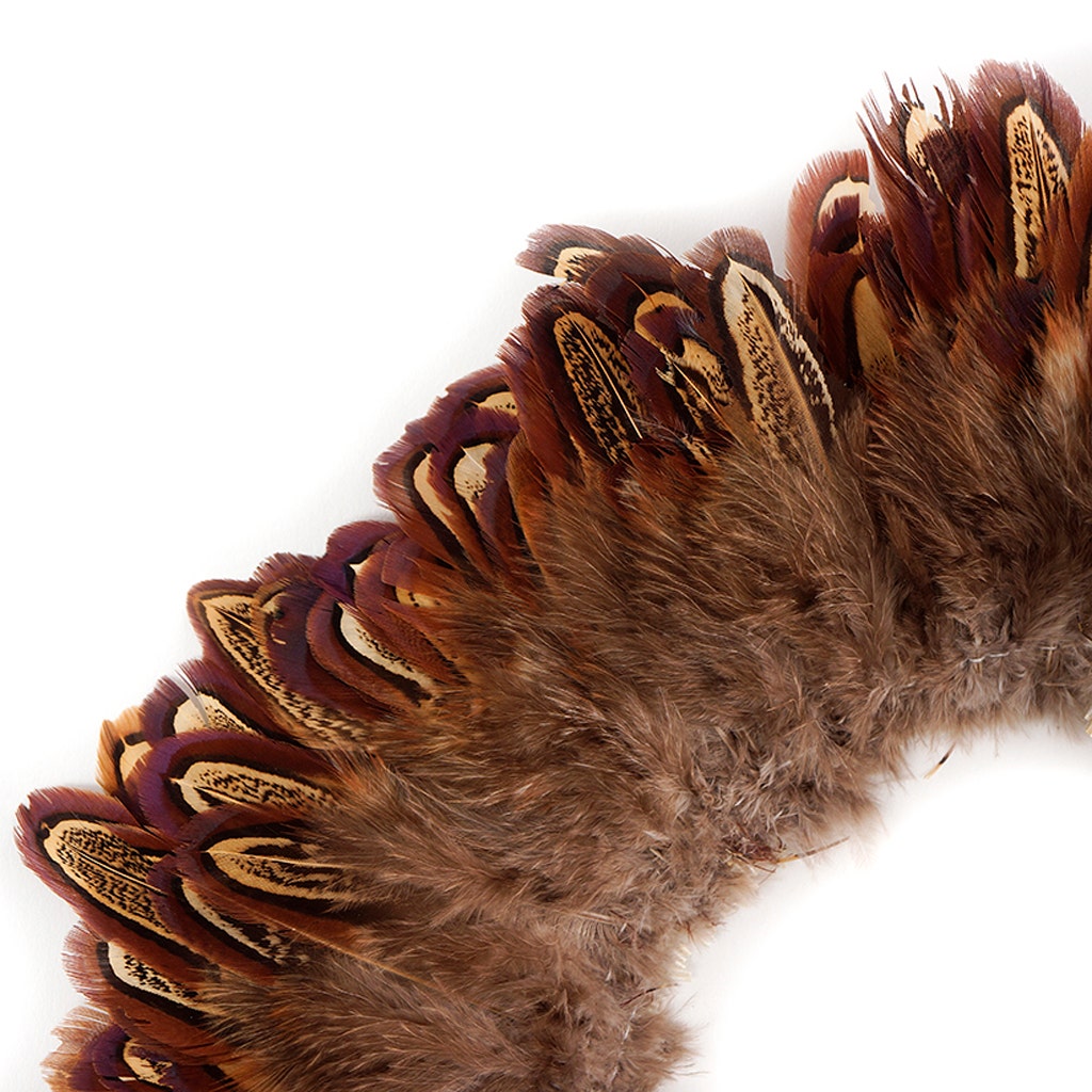 Ringneck Plumage-Almond - Natural - 2 - 4’’ - Feathers