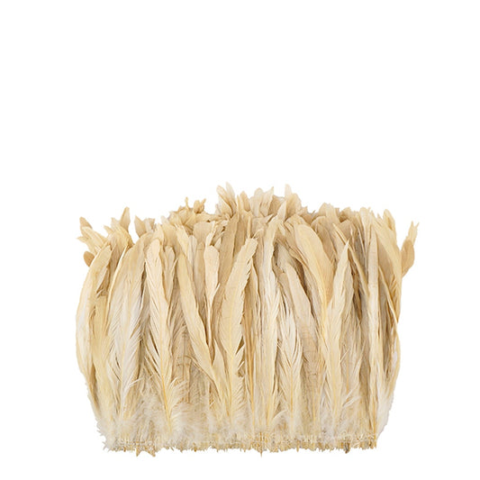 Rooster Coque Tails-Bleach-Dyed - Beige - Feathers