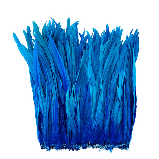 Rooster Coque Tails-Bleach-Dyed - Dark Turquoise - Feathers