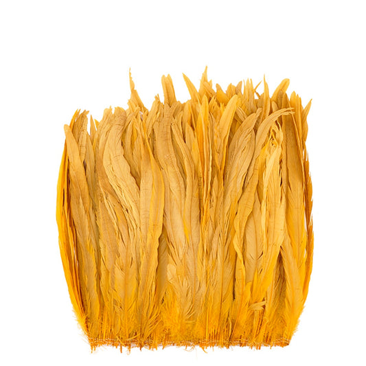 Rooster Coque Tails-Bleach-Dyed - Gold - Feathers