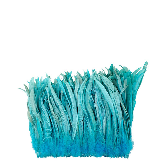 Rooster Coque Tails-Bleach-Dyed - Lt Turquoise - Feathers