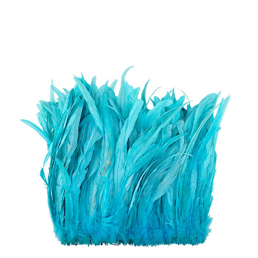 Rooster Coque Tails-Bleach-Dyed - Lt Turquoise - Feathers