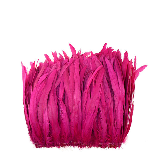 Rooster Coque Tails-Bleach-Dyed Shocking Pink - Feathers