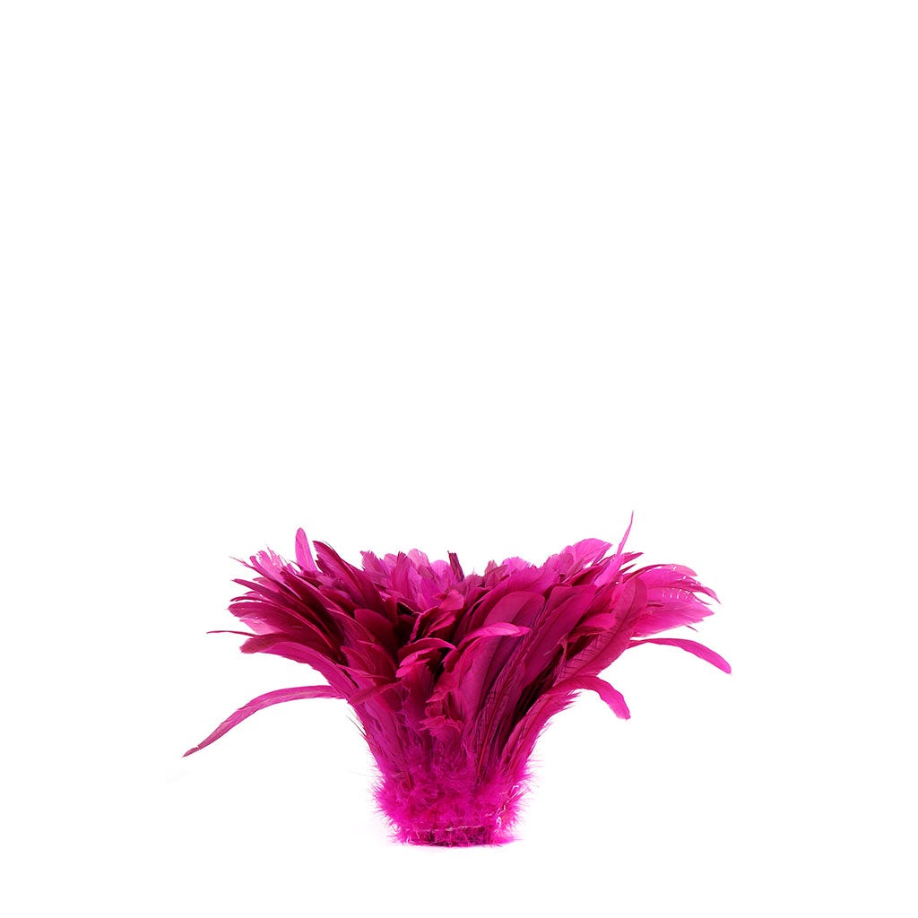 Rooster Coque Tails-Bleach - Dyed Shocking Pink - Feathers