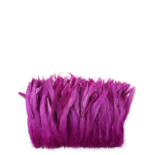 Rooster Coque Tails-Bleach-Dyed - Very Berry - Feathers