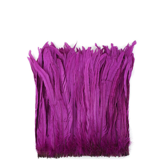 Rooster Coque Tails-Bleach-Dyed - Very Berry - Feathers