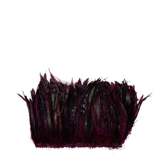 Rooster Coque Tails-Chinchilla - Purple - 7-10’’ - 1/4 lb (1.25 yard) - Feathers