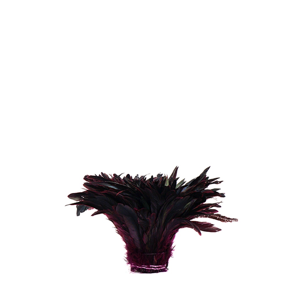 Rooster Coque Tails-Dyed - Purple - Feathers