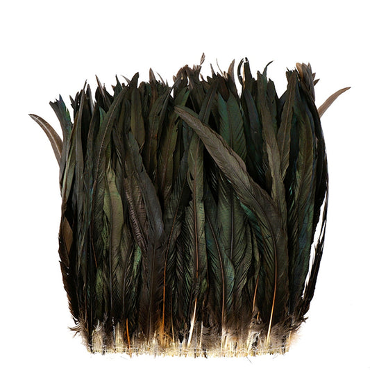 Rooster Coque Tails Feathers Bronze Natural 15-18’’ [1/4 LB Bulk] - Feathers