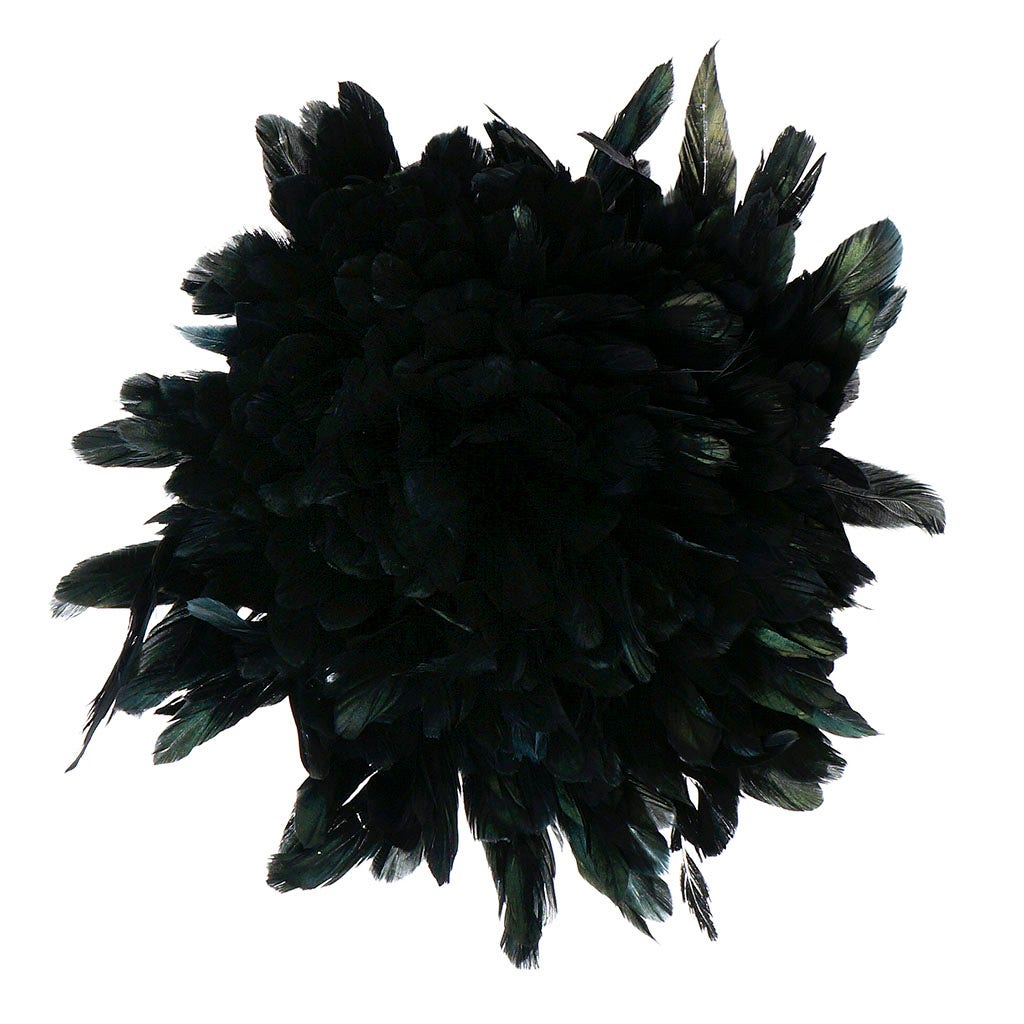 Rooster Coque Tails-Half Bronze - Black - Feathers