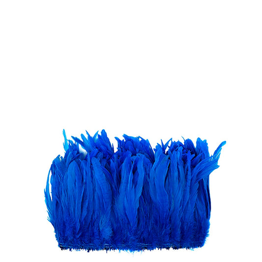 Rooster Coque Tails White-Dyed - Dark Turquoise - Feathers