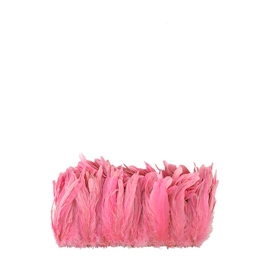 Rooster Coque Tails White-Dyed - Pink Orient - Feathers