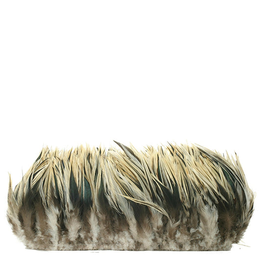 Rooster Saddle-Badger - Natural-6-8’’ - Feathers