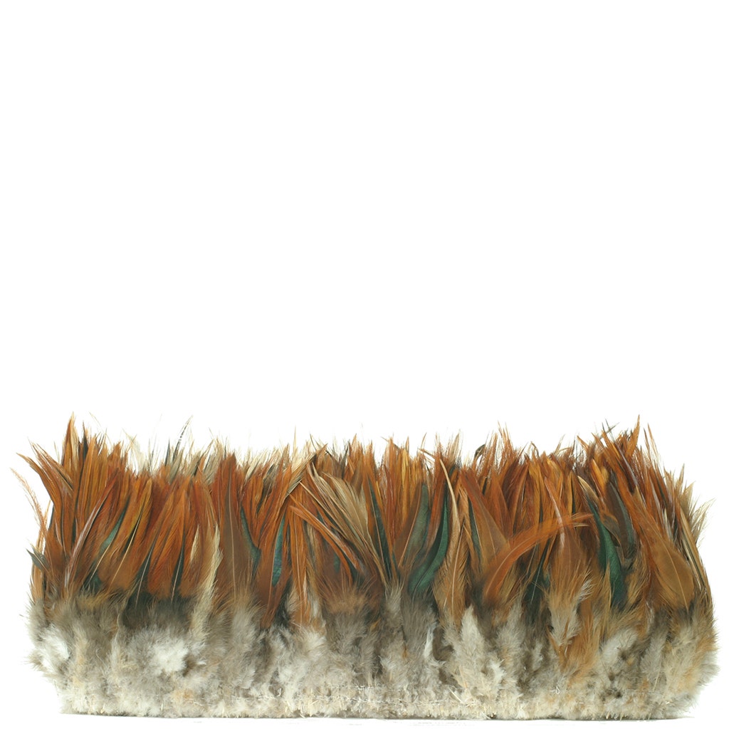 Rooster Saddle-Furnace - Natural-3-6’’ - Feathers