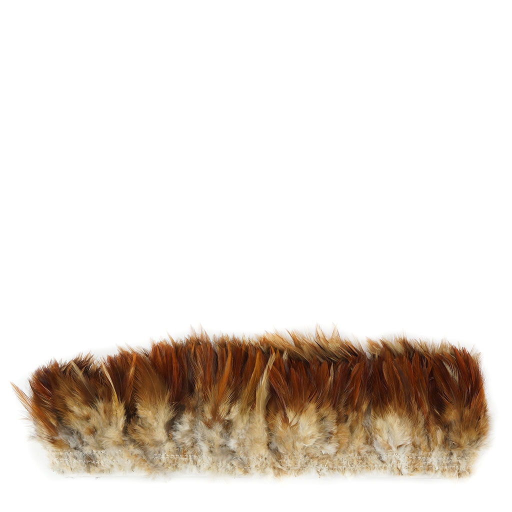 Rooster Saddle-Natural Red - Natural-3-4’’ - Feathers