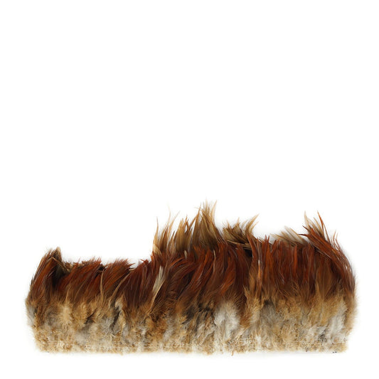 Rooster Saddle-Natural Red - Natural-3-6’’ - Feathers