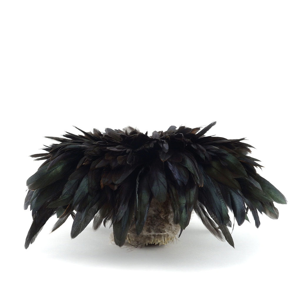 Rooster Schlappen-Bronze - Natural-6-8’’ - Feathers