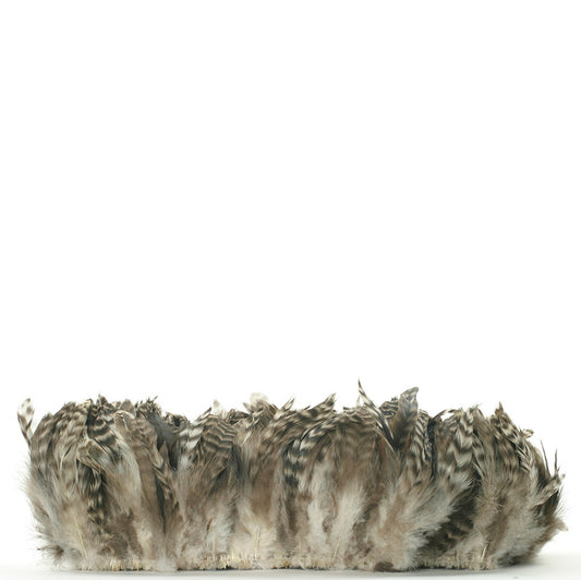 Rooster Schlappen-Grey Chinchilla - 4 - 6’’ - Feathers