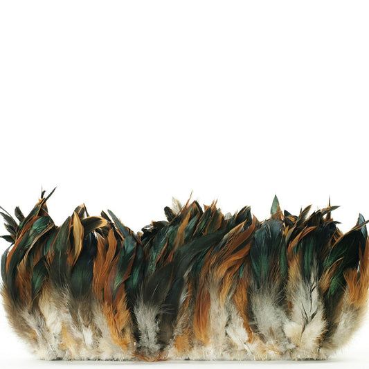 Rooster Schlappen-Half Bronze - Natural-8-10’’ - Feathers