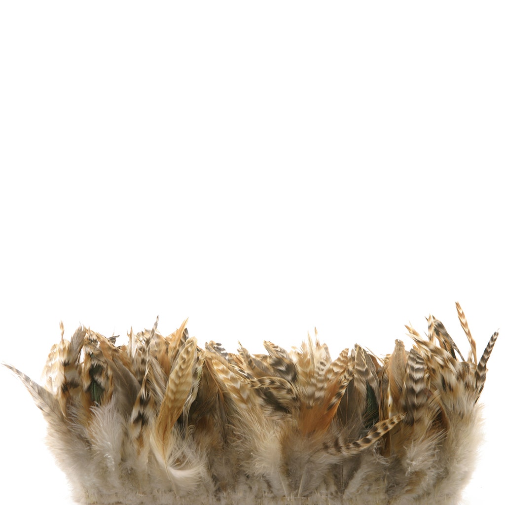 Rooster Schlappen - Red Chinchilla - 6 - 8’’ - Feathers