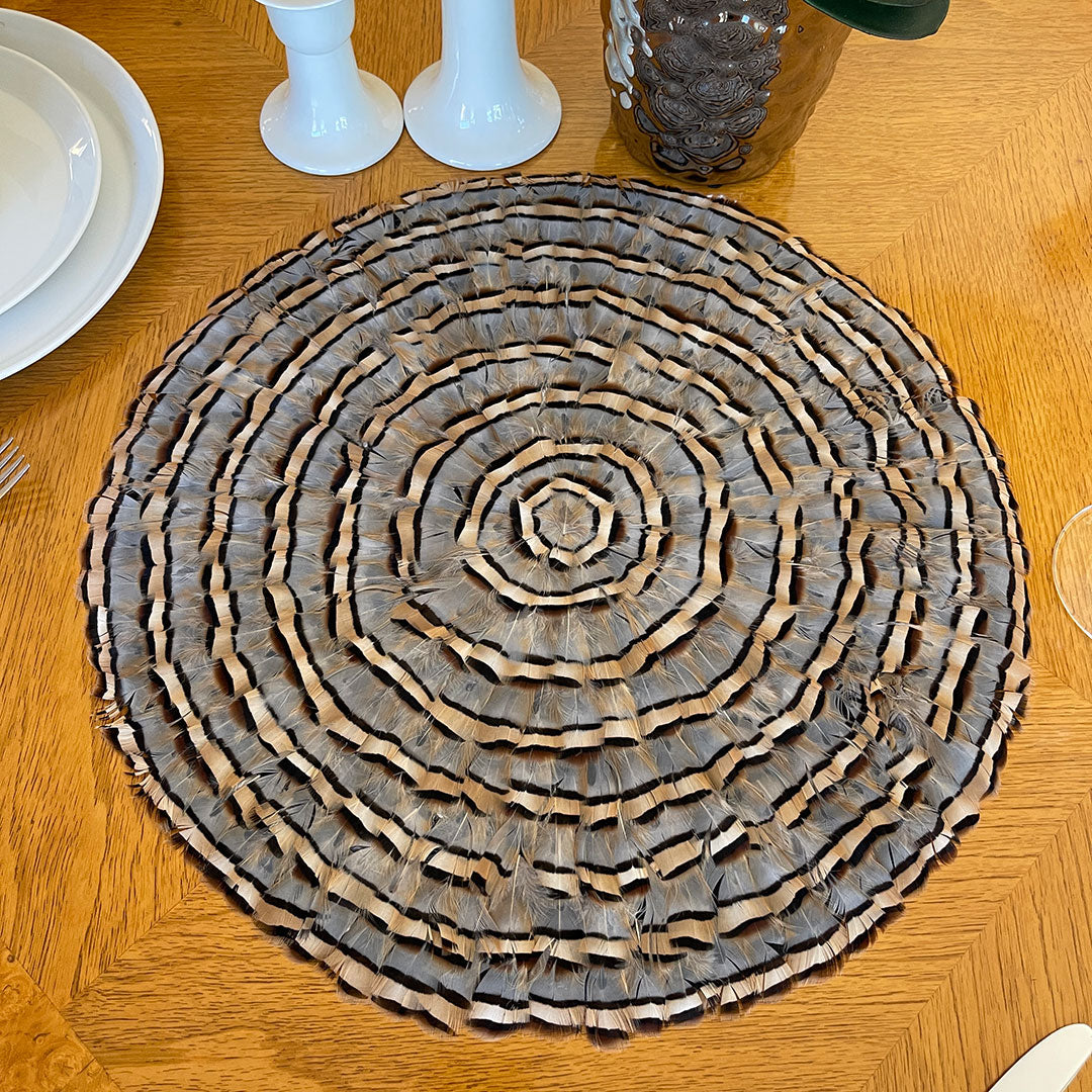 Partridge Plumage Feather Placemat