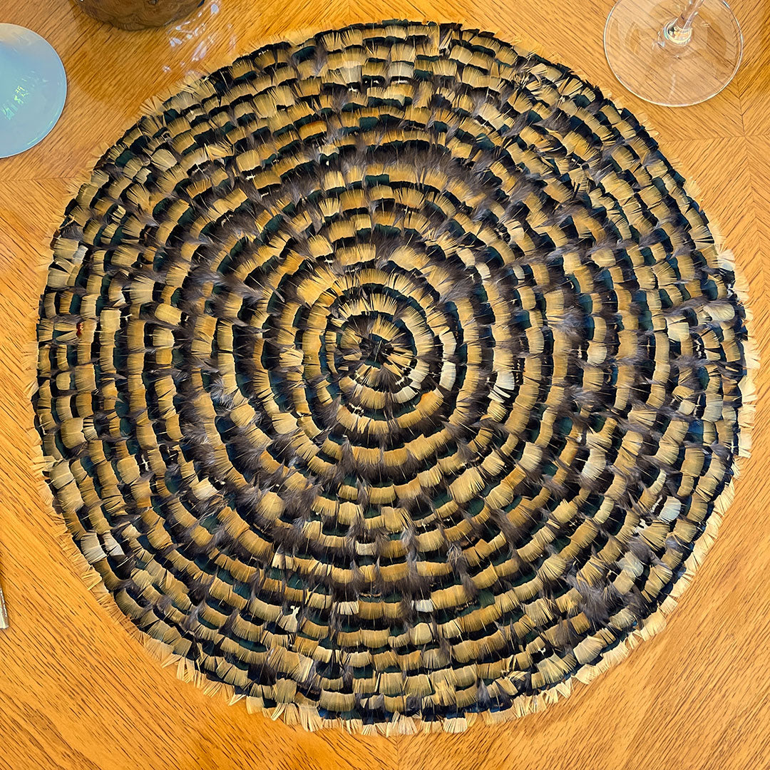 Lady Amherst Feather Placemat