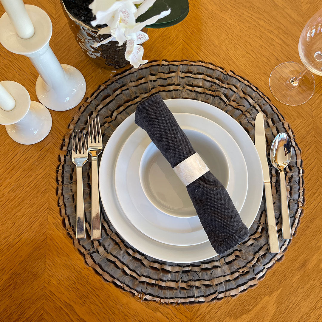 Partridge Plumage Feather Placemat