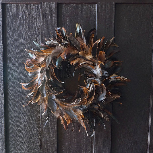 Schlappen Feather Wreath - N - Feathers