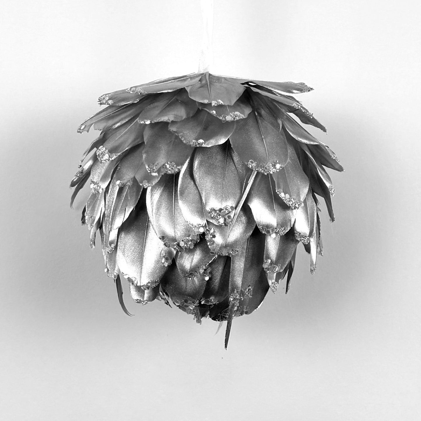 Silver Christmas Ornament Balls