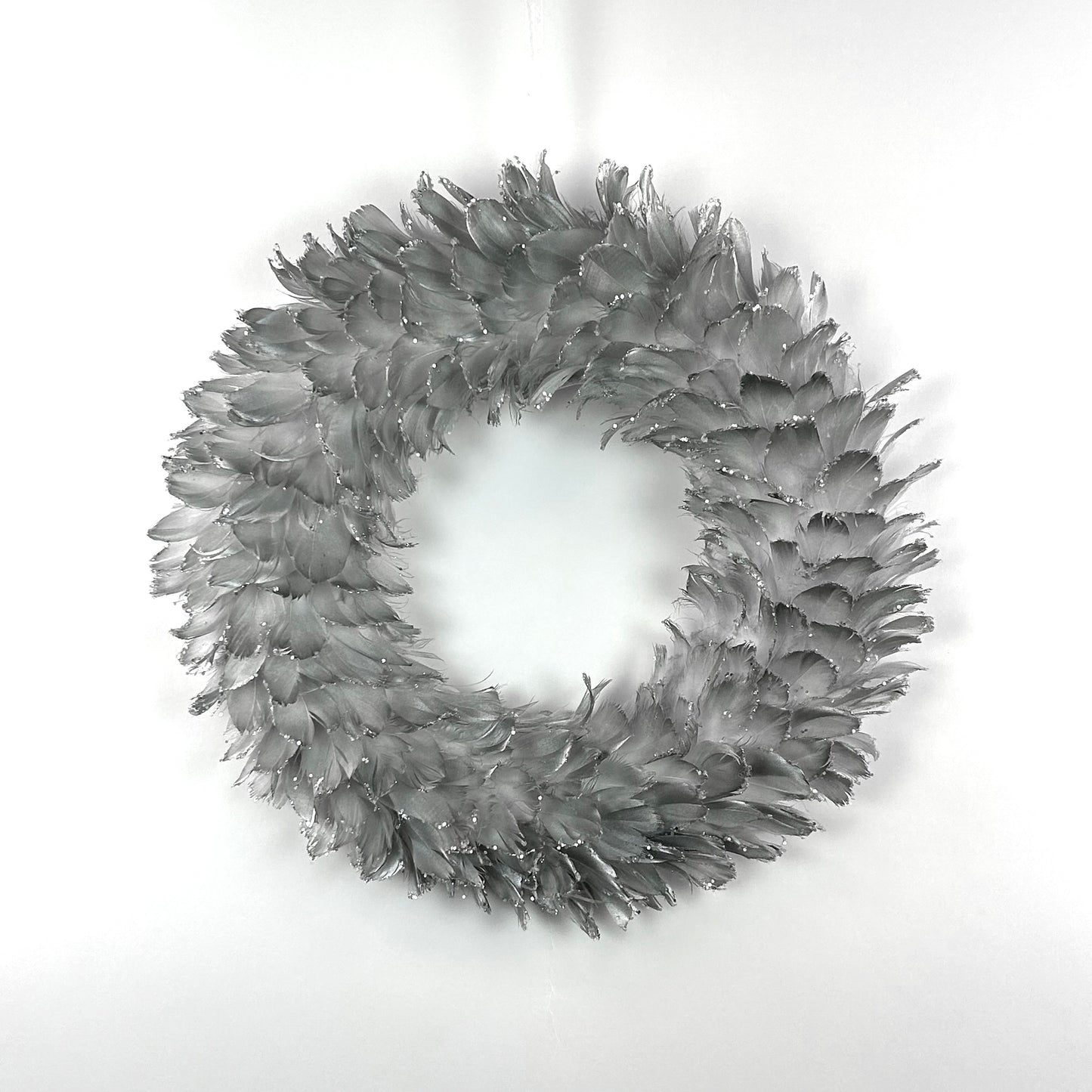 Silver Christmas Wreath