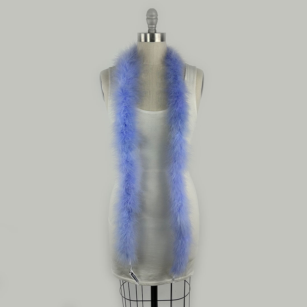 Full Marabou Feather Boa - Sky