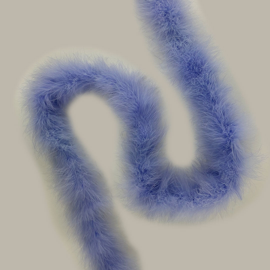 Full Marabou Feather Boa - Sky